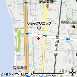 ほっかほっか亭　荒尾市役所前店周辺の地図