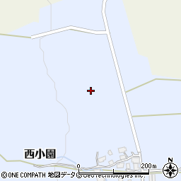 熊本県阿蘇市西小園589周辺の地図