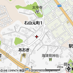 高知県四万十市右山元町周辺の地図