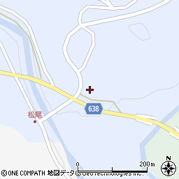 大分県竹田市下坂田280-1周辺の地図