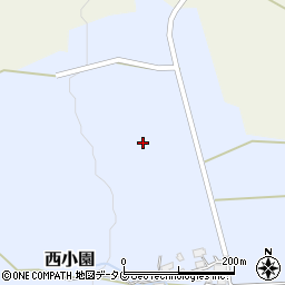 熊本県阿蘇市西小園624周辺の地図