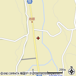 熊本県山鹿市鹿央町岩原1215周辺の地図
