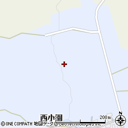 熊本県阿蘇市西小園606周辺の地図