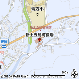 長崎県南松浦郡新上五島町周辺の地図