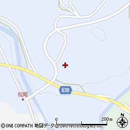 大分県竹田市下坂田297周辺の地図