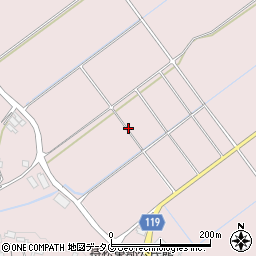 熊本県山鹿市鹿央町持松周辺の地図