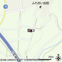 熊本県玉名郡和水町原口周辺の地図