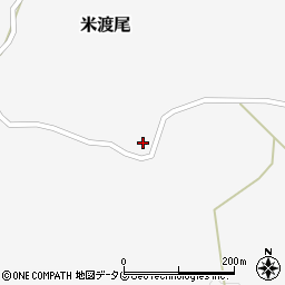 熊本県玉名郡和水町米渡尾35周辺の地図