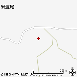 熊本県玉名郡和水町米渡尾629周辺の地図