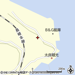 佐賀県藤津郡太良町広江周辺の地図