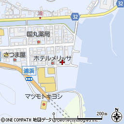 長崎県南松浦郡新上五島町浦桑郷1288周辺の地図