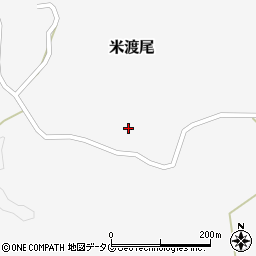 熊本県玉名郡和水町米渡尾1021周辺の地図