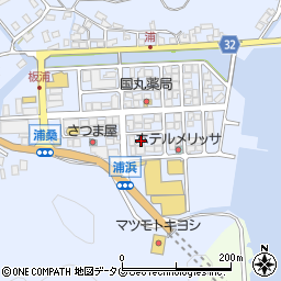 長崎県南松浦郡新上五島町浦桑郷1309周辺の地図