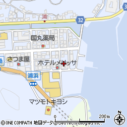 長崎県南松浦郡新上五島町浦桑郷1290周辺の地図
