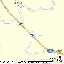 道の駅竹田水の国の農産物直売所周辺の地図