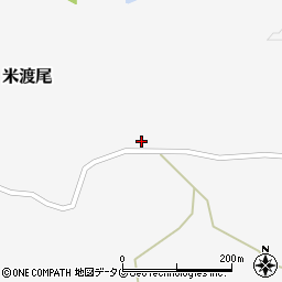 熊本県玉名郡和水町米渡尾58周辺の地図
