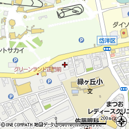 お仏壇・墓石の千寿荒尾店周辺の地図