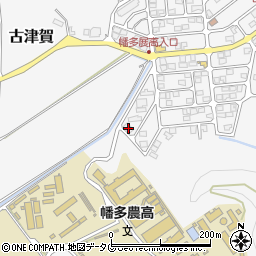高知県立幡多農業高等学校　幡翠寮周辺の地図
