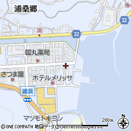 長崎県南松浦郡新上五島町浦桑郷1283周辺の地図