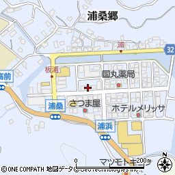 長崎県南松浦郡新上五島町浦桑郷1368周辺の地図