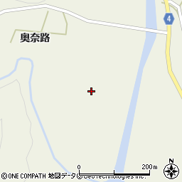 高知県宿毛市橋上町奥奈路466周辺の地図