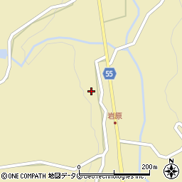 熊本県山鹿市鹿央町岩原5169周辺の地図