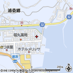 長崎県南松浦郡新上五島町浦桑郷1322周辺の地図