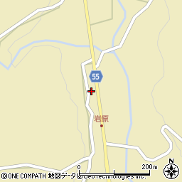熊本県山鹿市鹿央町岩原5224周辺の地図