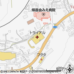 大分銀行トライアル三重店 ＡＴＭ周辺の地図