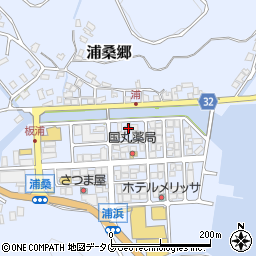 長崎県南松浦郡新上五島町浦桑郷1347周辺の地図