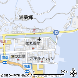長崎県南松浦郡新上五島町浦桑郷1344周辺の地図