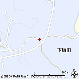 大分県竹田市下坂田714周辺の地図