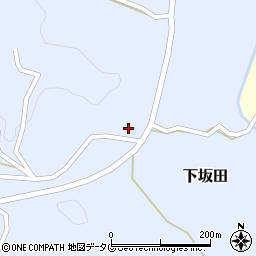 大分県竹田市下坂田683-2周辺の地図