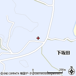 大分県竹田市下坂田683周辺の地図