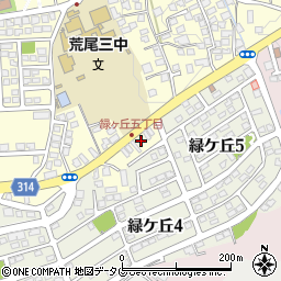 熊本県荒尾市本井手2276周辺の地図