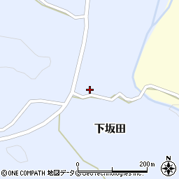 大分県竹田市下坂田611-1周辺の地図