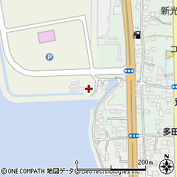 熊本県荒尾市大島1260周辺の地図