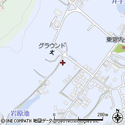 熊本県荒尾市宮内周辺の地図