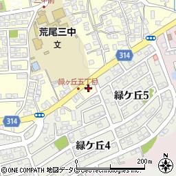 熊本県荒尾市本井手2200周辺の地図