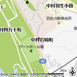 高知県四万十市中村岩崎町周辺の地図