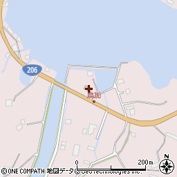 長崎県西海市西彼町鳥加郷1743周辺の地図