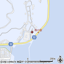 長崎県南松浦郡新上五島町浦桑郷979周辺の地図