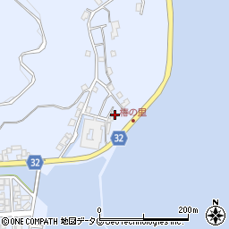 長崎県南松浦郡新上五島町浦桑郷1004-1周辺の地図