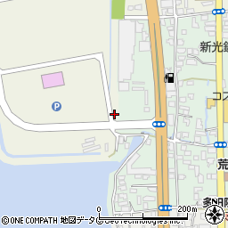 熊本県荒尾市大島1257周辺の地図