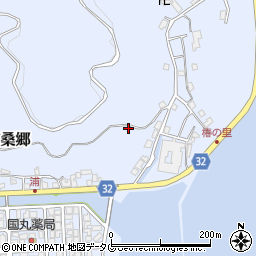 長崎県南松浦郡新上五島町浦桑郷964-3周辺の地図