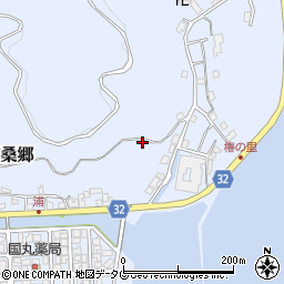 長崎県南松浦郡新上五島町浦桑郷964周辺の地図