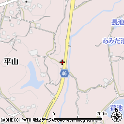 熊本県荒尾市平山2065周辺の地図