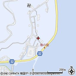 長崎県南松浦郡新上五島町浦桑郷1013周辺の地図