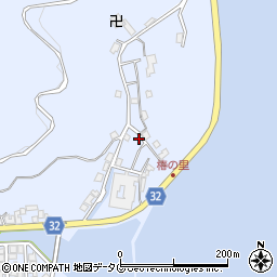 長崎県南松浦郡新上五島町浦桑郷1015周辺の地図