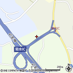 西日本高速道路株式会社九州支社菊水料金所周辺の地図